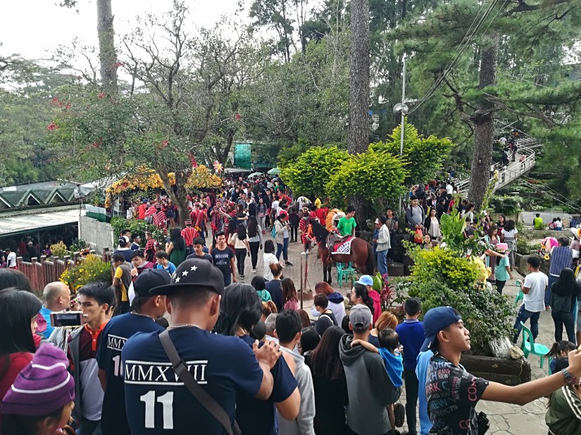 Parte trasera del mirador