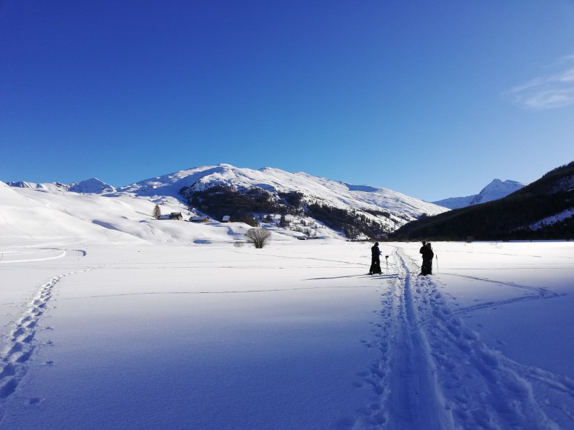 El valle con más de 7km de largo con pistas de esquí de fondo
